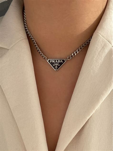 authentic prada necklace